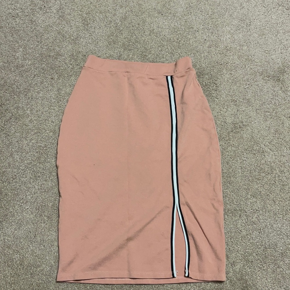 Pink pencil shirt